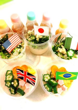 運動会☆大好評！紙コップdeそうめん弁当-レシピのメイン写真