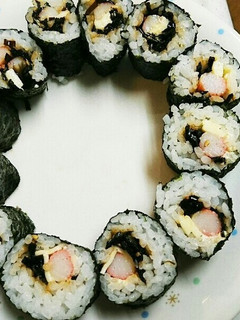 巻きすいらずの昆布チーズの細巻き-レシピのメイン写真