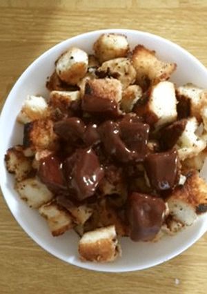 フレンチトーストのスライス生チョコレート-レシピのメイン写真