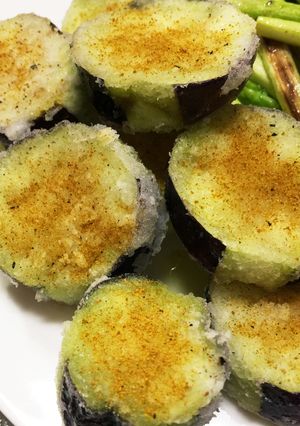 サクトロ〜♪揚げ焼きナスカレー風味-レシピのメイン写真