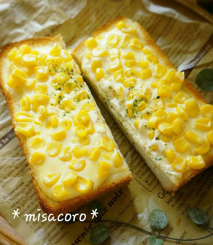 M食パンdeセブンイレブン風コーンパン by ＊misacoro＊ 【クックパッド