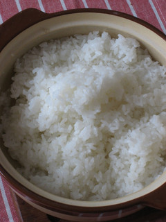 ふっくら最高❤だれでも炊ける土鍋でご飯-レシピのメイン写真