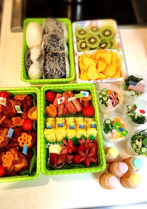 小学校運動会のお弁当☆2016仕込手順付-レシピのメイン写真