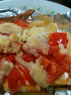 お豆腐ピザ-レシピのメイン写真