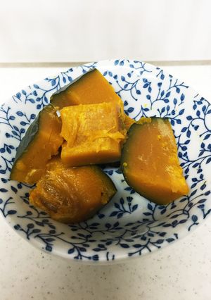 コツは放置！かぼちゃ煮物-レシピのメイン写真