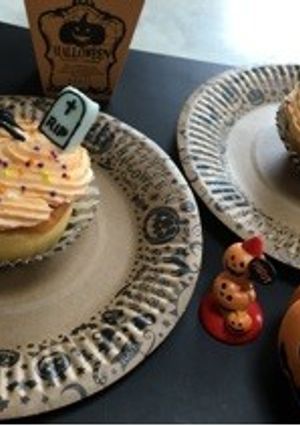 ハロウィンカップケーキ♪-レシピのメイン写真