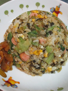 高菜レタス炒飯♪-レシピのメイン写真