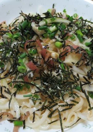 玉ねぎ、シャキッ！　ぶっかけうどん-レシピのメイン写真