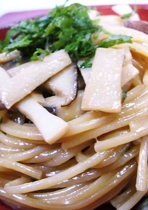 イカのはらわたでパスタ♪-レシピのメイン写真