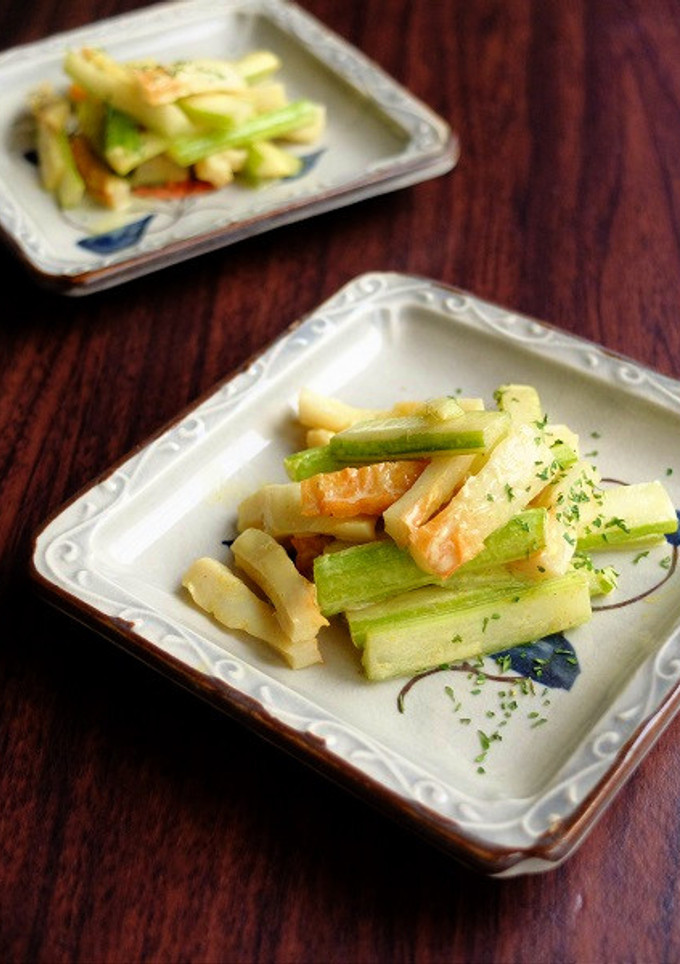 セロリと竹輪のカレーマヨ和え☆-レシピのメイン写真
