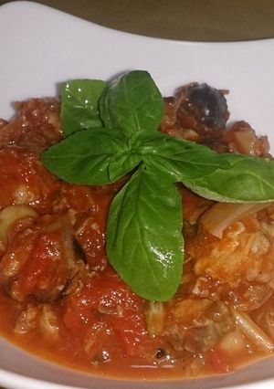 牛すじ肉のイタリアン風煮込み-レシピのメイン写真