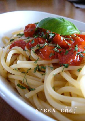 夏にサッパリ冷製パスタ♪-レシピのメイン写真