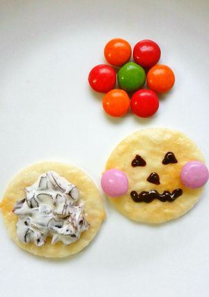煎餅とホイップのやみつき甘じょっぱサンド-レシピのメイン写真