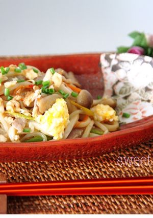 簡単☆パッタイ風焼きうどん☆-レシピのメイン写真
