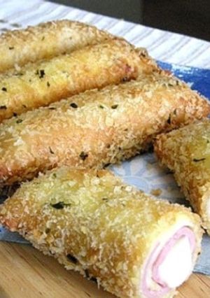 食パンシリーズ☆ハムチーズスティック-レシピのメイン写真