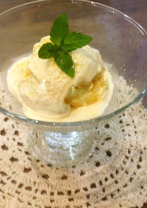 バニラアイスクリーム-レシピのメイン写真