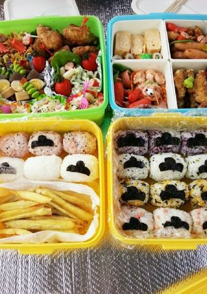 運動会お弁当 ☆ おそ松さんおにぎり☆-レシピのメイン写真
