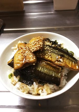 さんまの蒲焼き(丼)-レシピのメイン写真