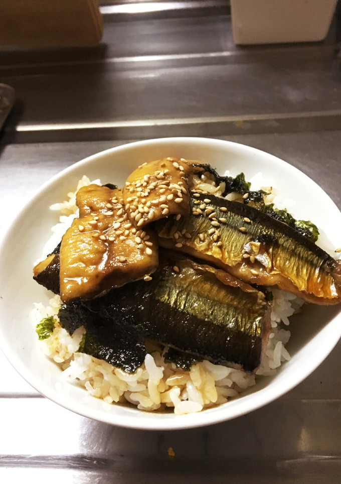 さんまの蒲焼き(丼)-レシピのメイン写真
