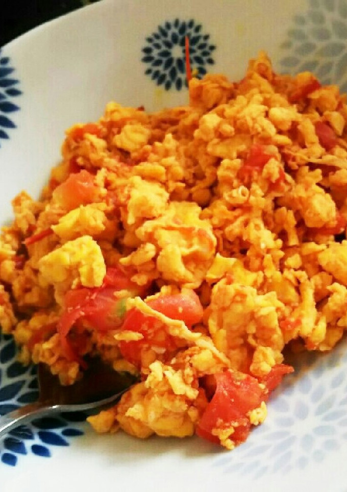 トマトと卵の中華炒め-レシピのメイン写真
