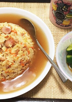 あんかけ炒飯and簡単きゅうりの漬物！-レシピのメイン写真