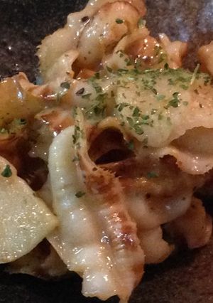 ホタテのヒモ バター醤油炒め-レシピのメイン写真