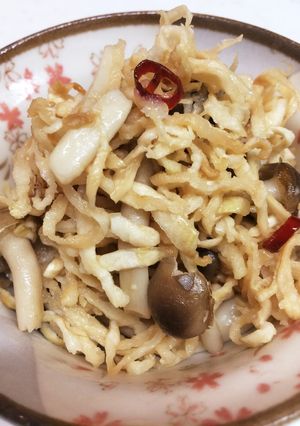 切り干し大根のコンソメペペロンチーノ-レシピのメイン写真