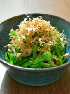 箸が止まらない常備菜定番の無限ピーマン!-レシピのメイン写真