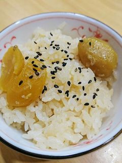 ◎栗の甘露煮の栗ご飯◎-レシピのメイン写真