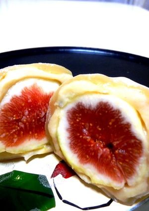 無花果大福-レシピのメイン写真
