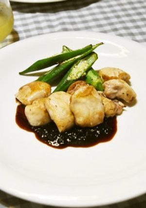 鮭の白子のソテー&ジャムで簡単ソース-レシピのメイン写真
