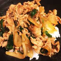 大人の豚丼-レシピのメイン写真