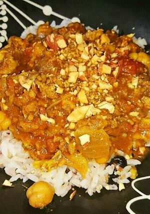 ひよこ豆と挽き肉のカレー-レシピのメイン写真