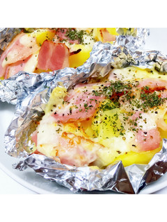簡単 ズボラ じゃがベーコンのチーズ焼き-レシピのメイン写真
