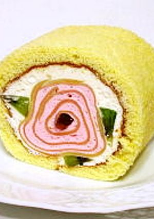薔薇ロール-レシピのメイン写真
