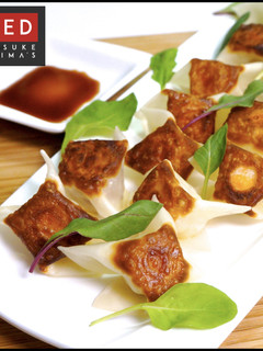 簡単!ちくわとチーズのひと口餃子-レシピのメイン写真