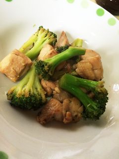 鶏肉とブロッコリーのさっぱり炒め-レシピのメイン写真