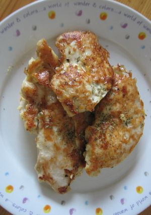 とても簡単　スパイシーチキンピカタ-レシピのメイン写真