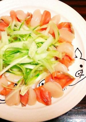 ホタテとサーモンのさっぱりマリネ-レシピのメイン写真