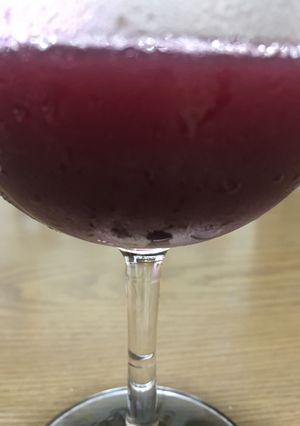 葡萄液カクテル-レシピのメイン写真