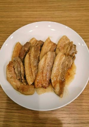 豚バラブロックでガッツリ！な生姜焼き♪-レシピのメイン写真