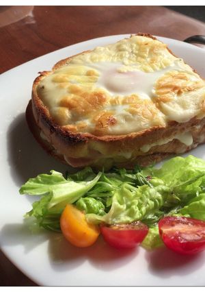 お家でカフェ気分 クロックマダム-レシピのメイン写真