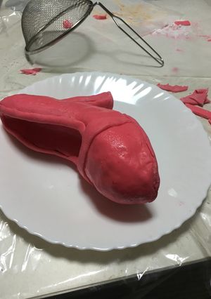 洋菓子細工☆ハイヒールケーキ-レシピのメイン写真
