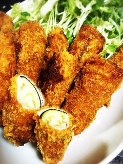 ナスの肉巻きフライ-レシピのメイン写真