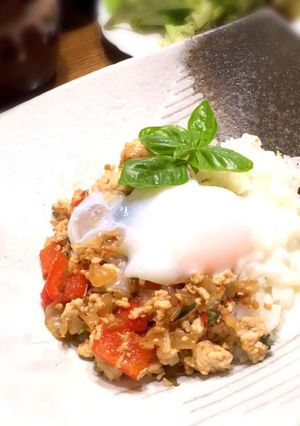 超簡単☆タイを感じるガパオライス！-レシピのメイン写真