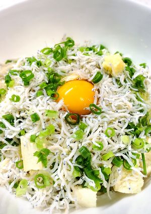 低糖質ダイエット！米じゃない！超しらす丼-レシピのメイン写真