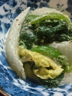 ほうれん草と白菜のアーモンド和え-レシピのメイン写真