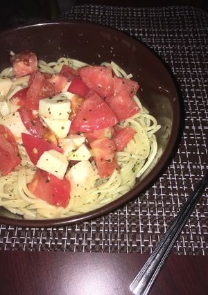 カプレーゼのパスタ-レシピのメイン写真