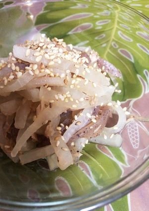 大根ツナこんにゃく煮(無水鍋QC使用)-レシピのメイン写真