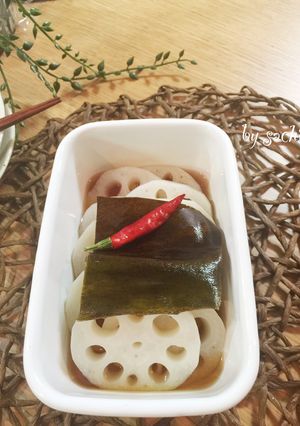 【作り置き・お弁当】れんこんの甘酢漬け-レシピのメイン写真